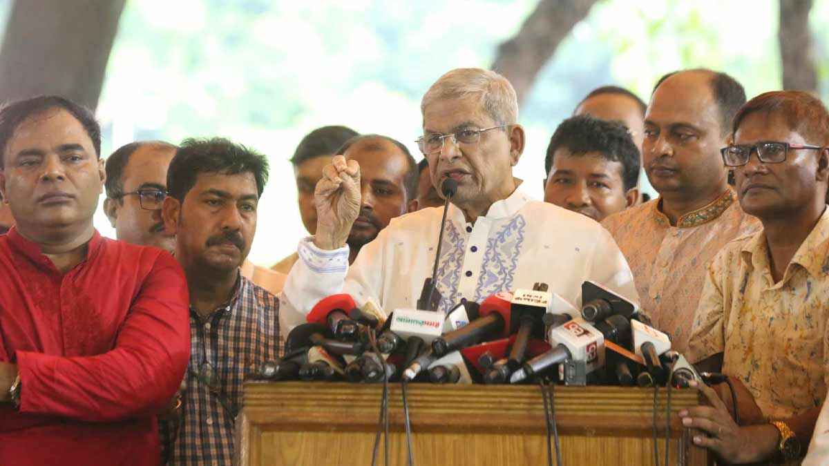 বাংলাদেশ সাম্প্রদায়িক সম্প্রীতির দৃষ্টান্ত বললেন মির্জা ফখরুল